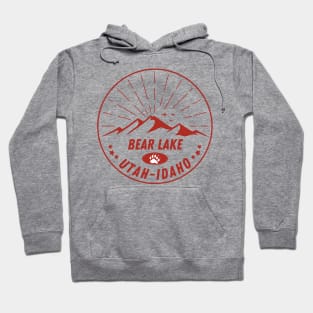 Bear Lake Utah Idaho Mountain Skiing Hiking Fishing Boating Hoodie